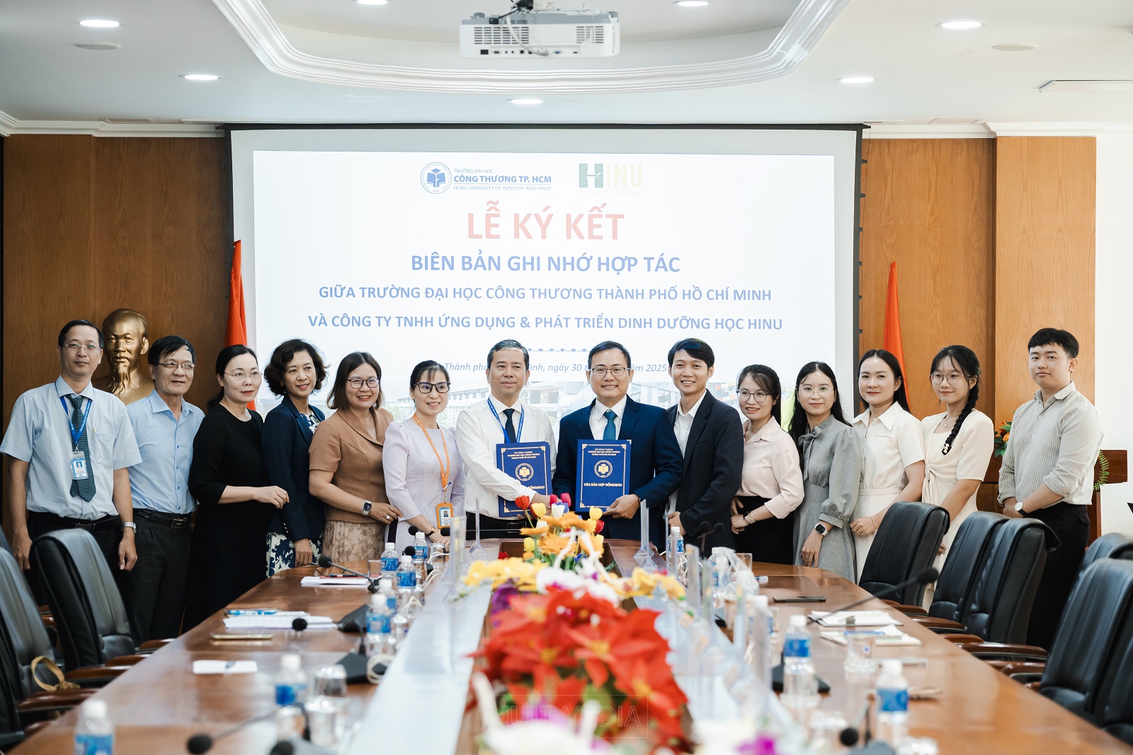 HUIT Signs Memorandum of Understanding with HINU Nutrition Application and Development Co., Ltd.
