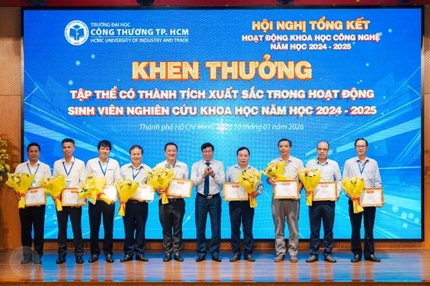 Ho Chi Minh City University of Industry and Trade Reviews Science and Technology Activities 2024–2025: Honoring, Connecting, and Developing