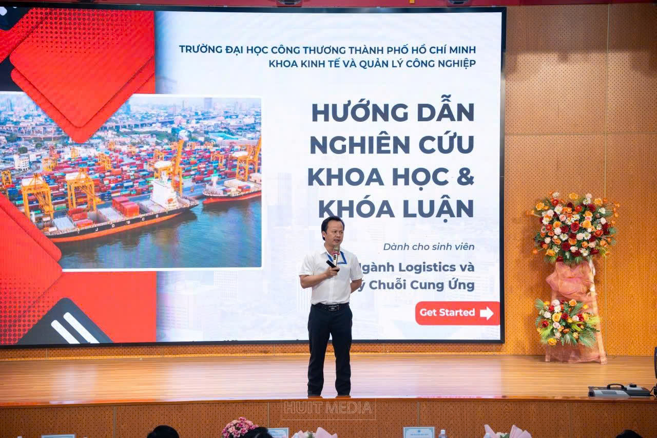 Khoa Kinh tế và Quản lý công nghiệp phối hợp tổ chức thành công chuyên đề “Định hướng nghiên cứu trong lĩnh vực thương mại”